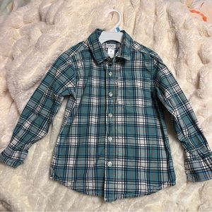 🌞Blue and white button down 5Y excellent condition🌞